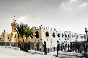 Amr Ibn Al-Aas Mosque in the past
