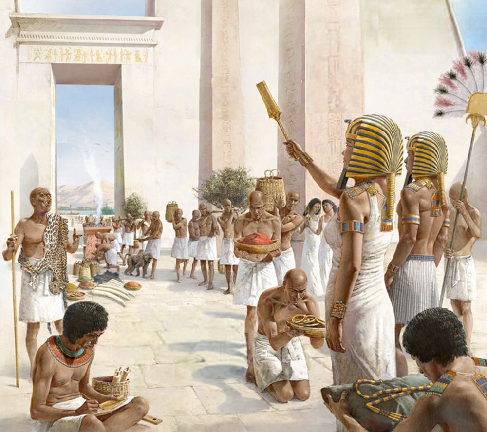 Pharaonic wedding