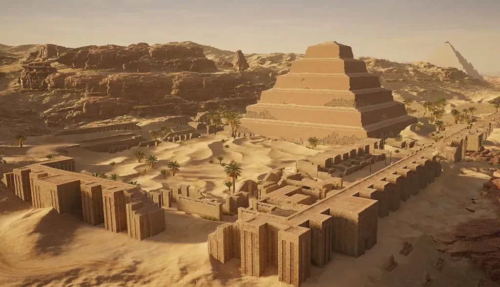 Unveiling the Majestic Zoser Pyramid: A Journey into Ancient Marvels!